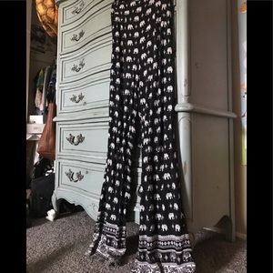 Forever 21 elephant print lounge pants